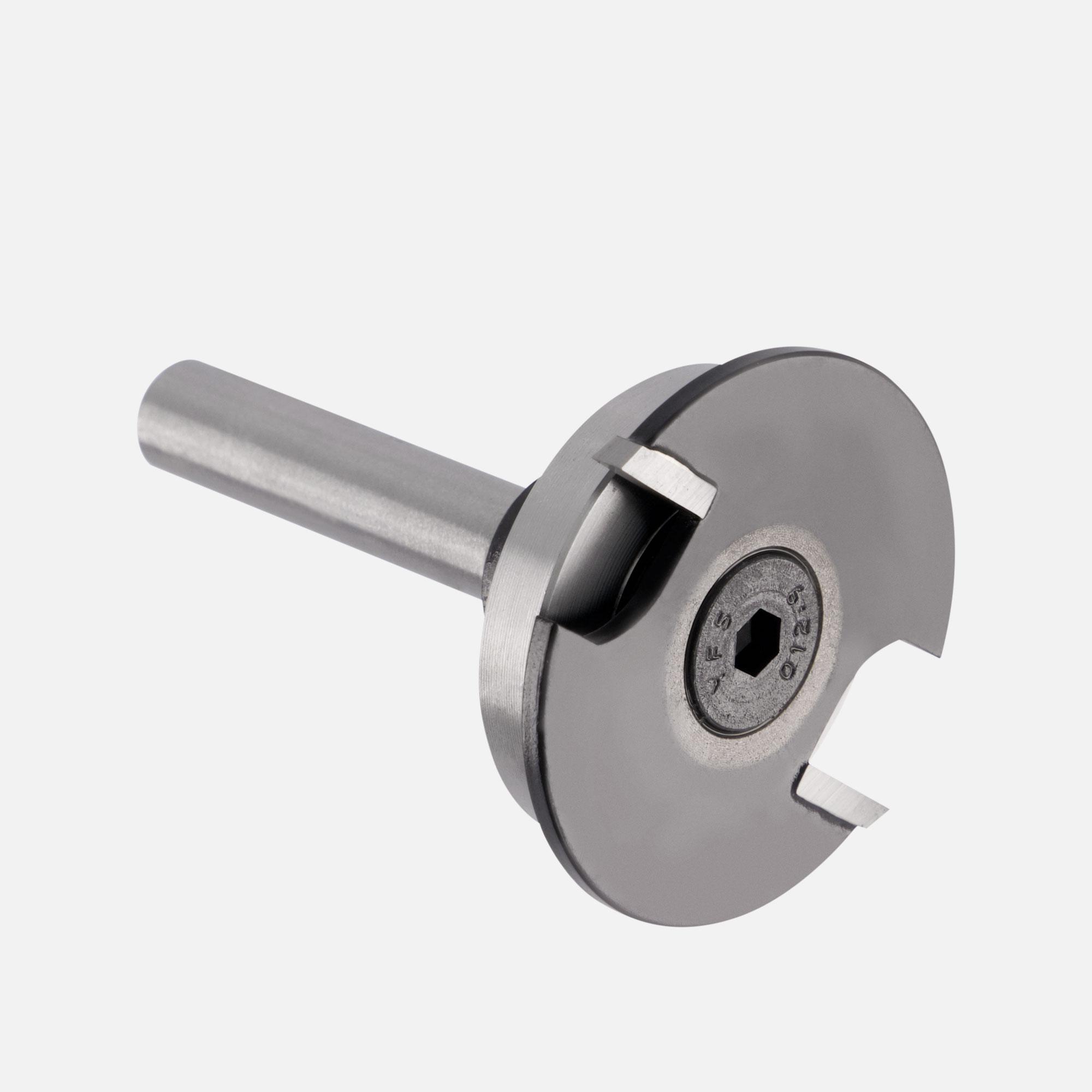 Fräskopf für Oberfräse Nutfräser mit Schaft 8mm.