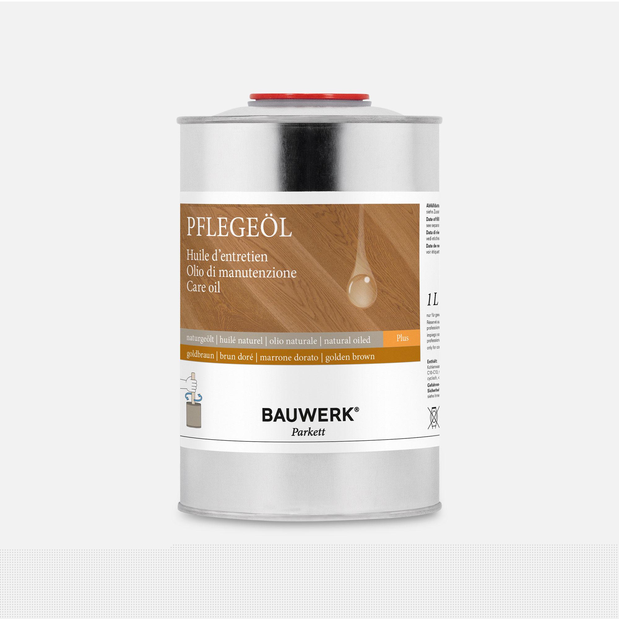 Bauwerk Pflegeöl Plus Goldbraun 1 Liter